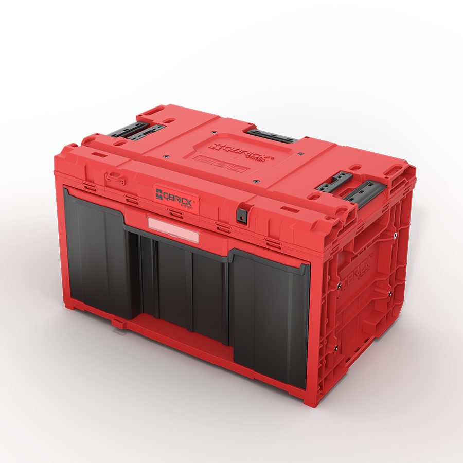 Vieno stalčiaus įrankių dėžė, 2.0 RED UHD Custom, QBRICK ONE