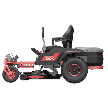 Limited Rinkinys Akumuliatorinis nulinio apsisukimo vejos traktorius 58V, 106 cm, DCK (1 x 40Ah + 2 x 7,5Ah  akumuliatoriai ir įkroviklis 1800W) ir universali krovimo stotelė 110-240V, 3600W, DCK