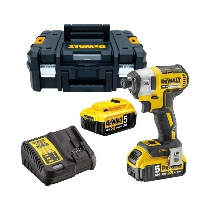 Smūginis suktuvas DeWalt DCF887P2-QW; 18V 2x5,0Ah